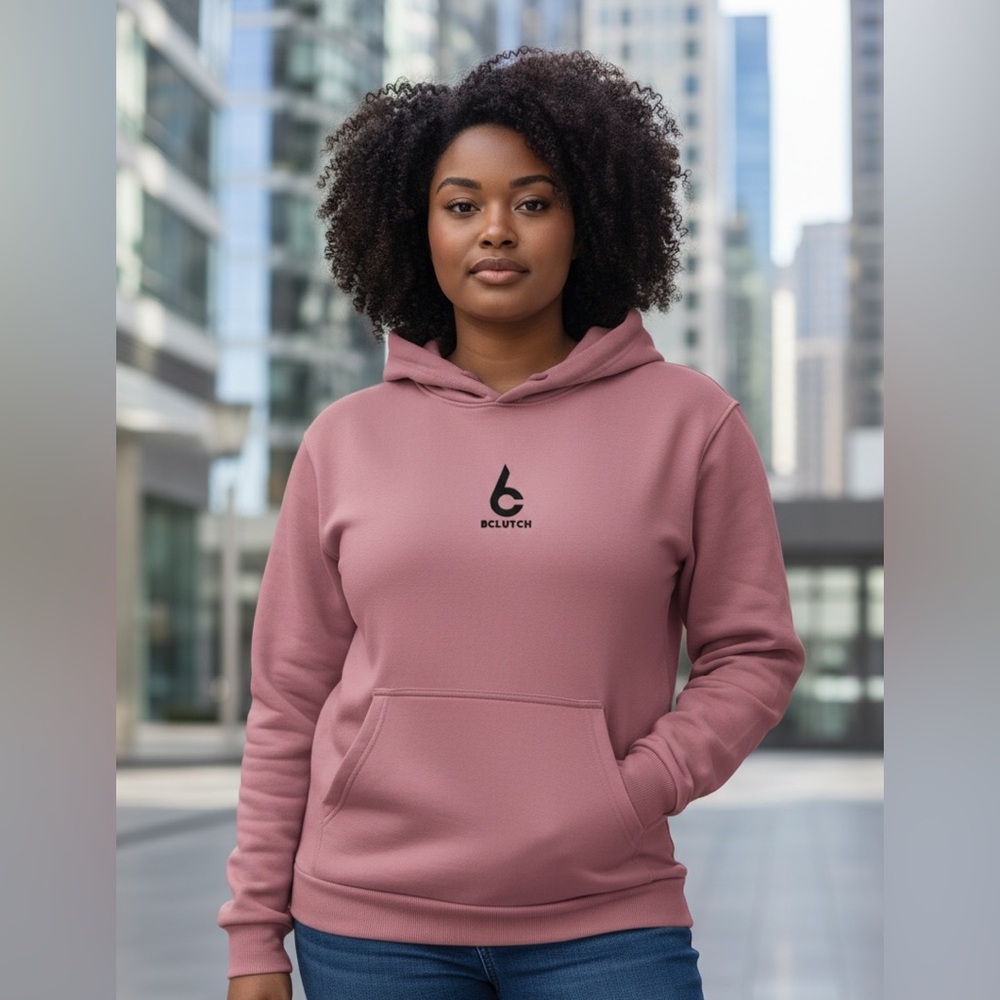 #555 Women's Pink Hoodie